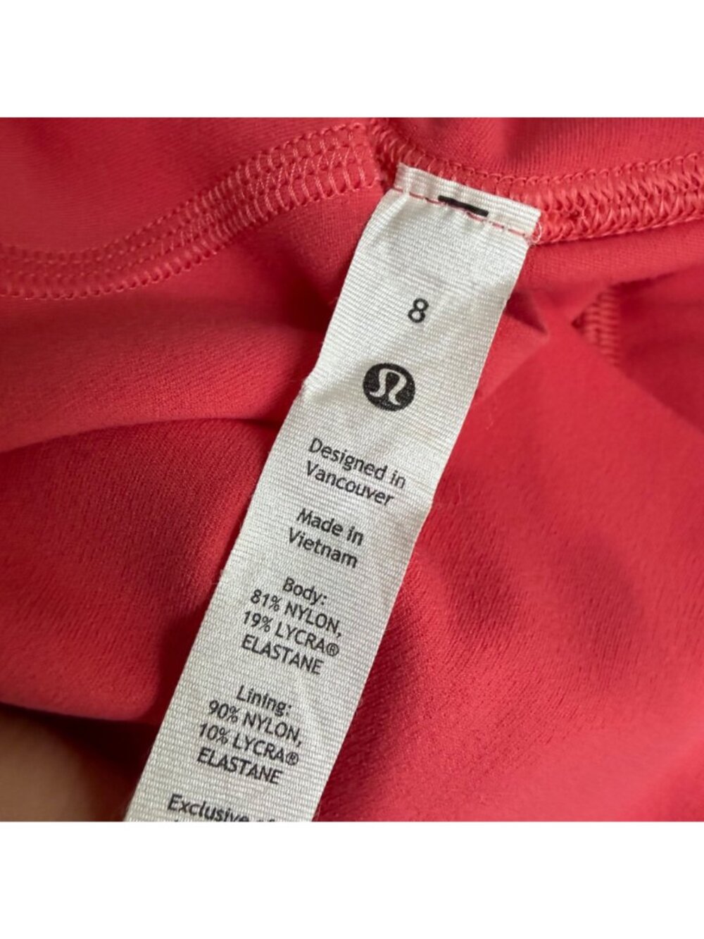 LULULEMON align high rise leggings 25" in pale raspberry size 8 - Picture 6 of 9